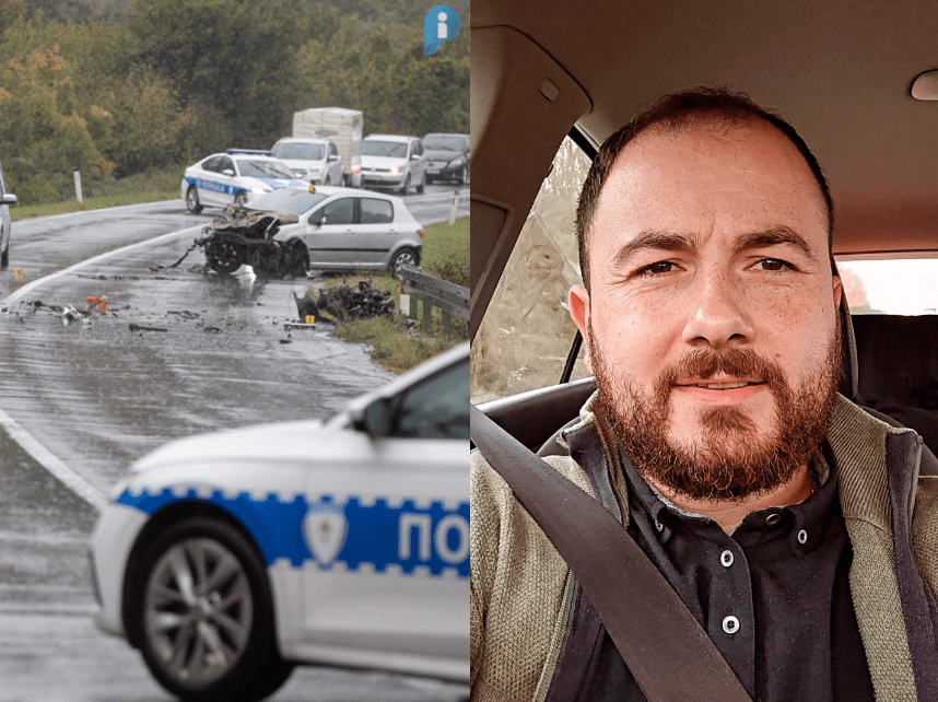 Tragedija kod Prijedora: U saobraćajnoj nesreći poginuo Siniša Kragulj